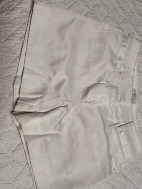 New York & Company White Men's Chino Shorts